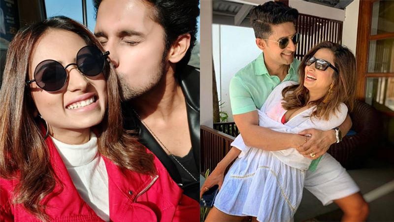 Sargun Mehta Ravi Dubey 6 marriage anniversary kiss each other KPJ