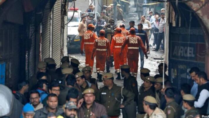 fire incident on Rani Jhansi Road in delhi, 43 dead KPP fire incident on Rani Jhansi Road in delhi, 43 dead KPP