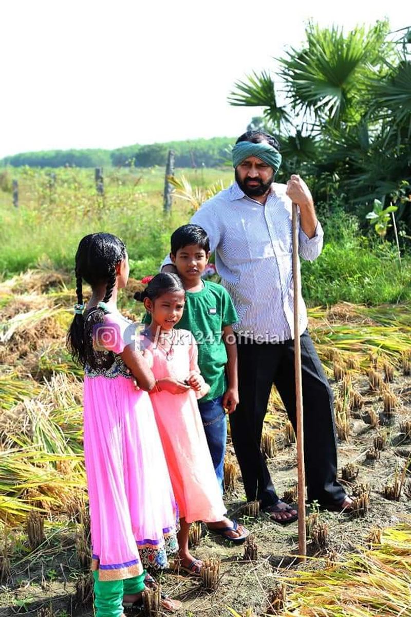 YCP MLA Alla Rama Krishna Reddy At Farming