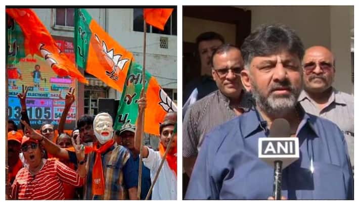 Congress accepts defeat in Karnataka says party leader D K Shivakumar Congress accepts defeat in Karnataka says party leader D K Shivakumar