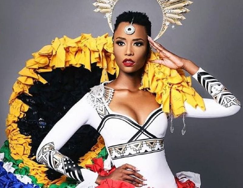miss universe zozibini tunzi said 2019 i was never considered to be beautiful for being south african kpt