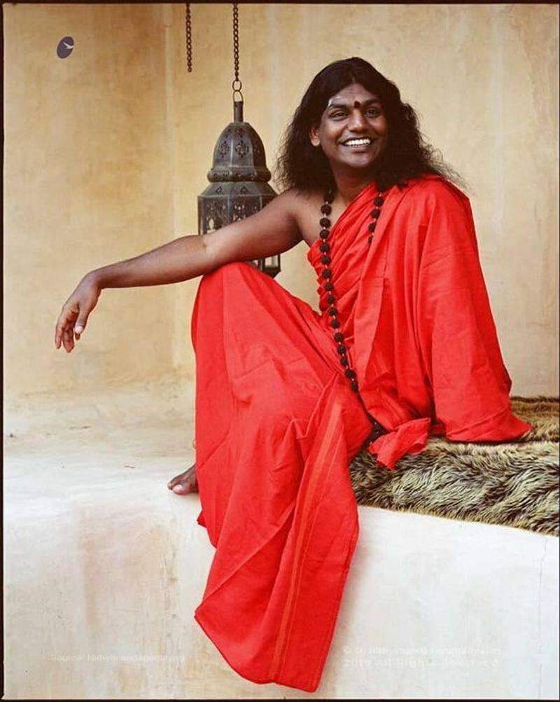 you beat me up and made a god man out of me, confesses Nithyananda in an emotional speech