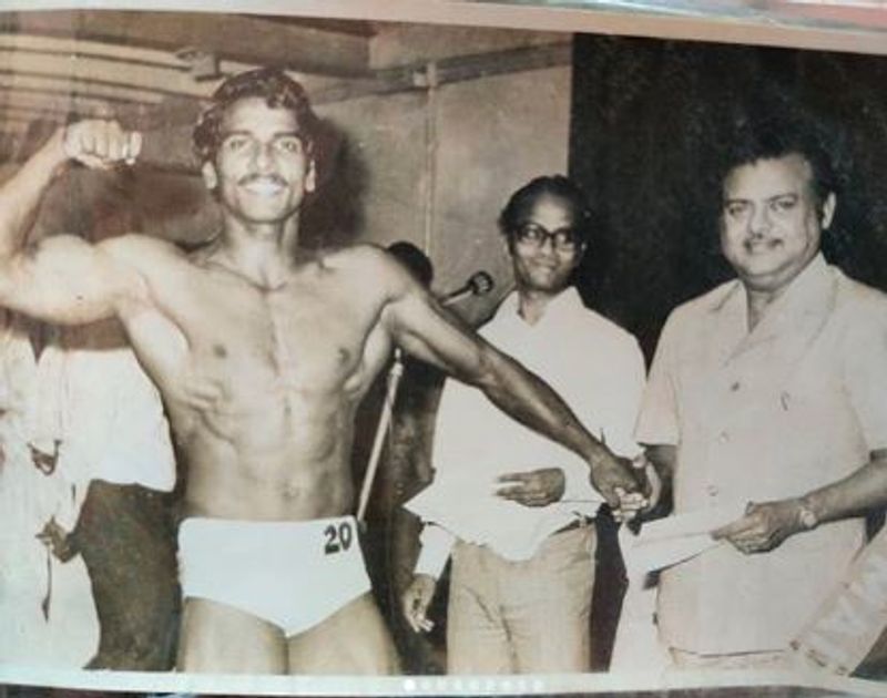 ஜெமினி கணேசனுடன் மீராவின் தந்தை மணி