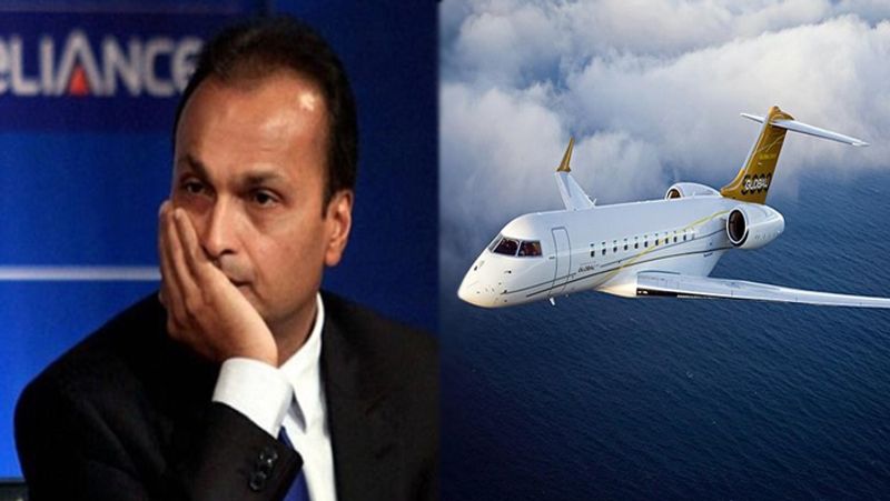 anil ambani gave rent to his travels business jets 13 seater global 5000 to global charter company kpt
