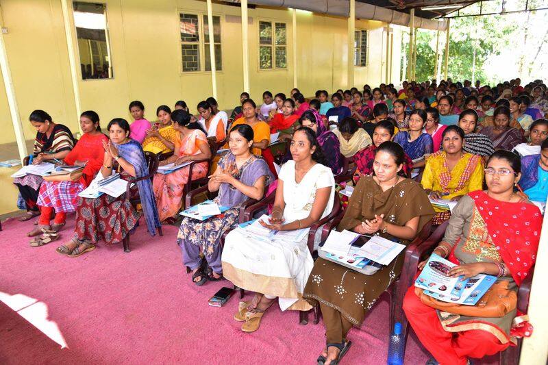 Women and Child  Protection Secretary training classes started  at  kurnool