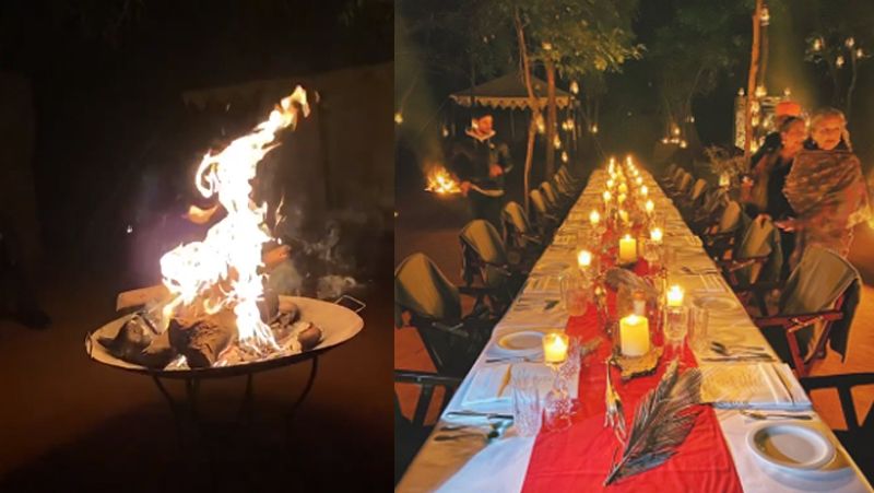 Saif Ali Khan Kareena Kapoor celebrate Sharmila Tagore birthday at Ranthambore KPJ