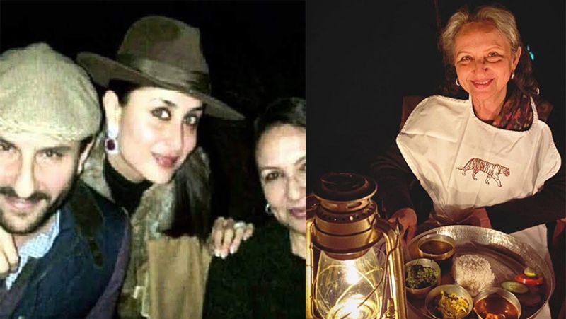 Saif Ali Khan Kareena Kapoor celebrate Sharmila Tagore birthday at Ranthambore KPJ