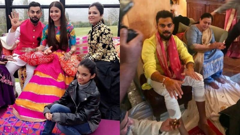 Anushka Sharma And Virat Kohli Second Wedding Anniversary See Mehandi Ceremony To Wedding photos KPY