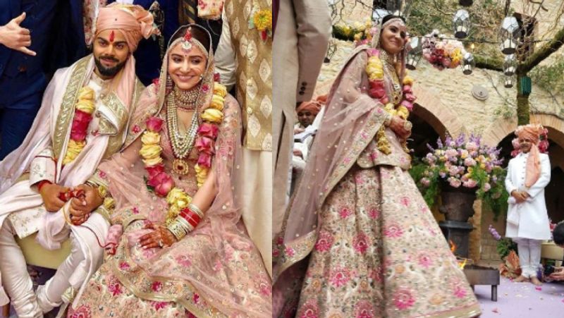 Anushka Sharma And Virat Kohli Second Wedding Anniversary See Mehandi Ceremony To Wedding photos KPY