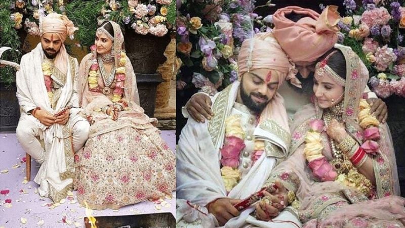 Anushka Sharma And Virat Kohli Second Wedding Anniversary See Mehandi Ceremony To Wedding photos KPY