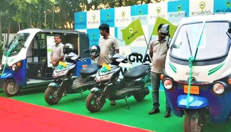 Telangana: E-vehicle taxi service launched