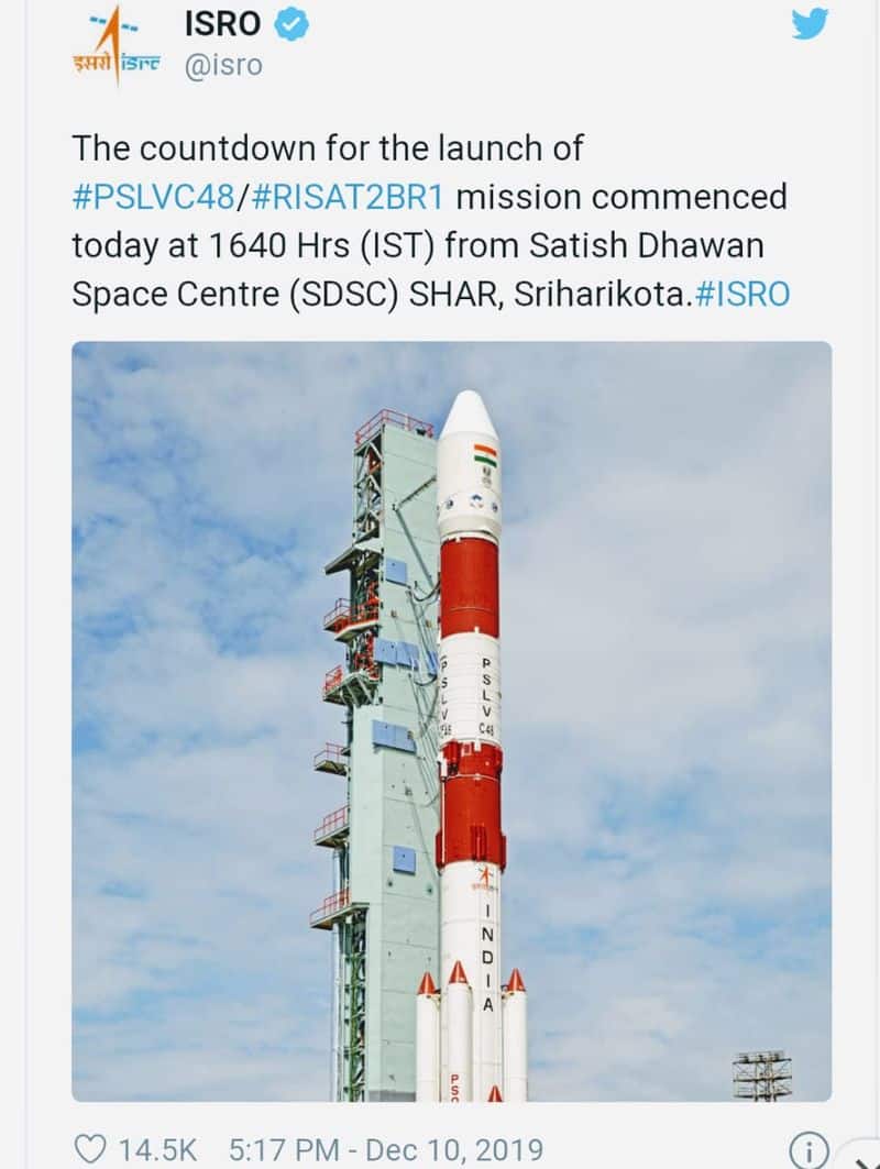 bsla rockets today will launch from sriharikotta 6 american sat-light's will launch by bslv