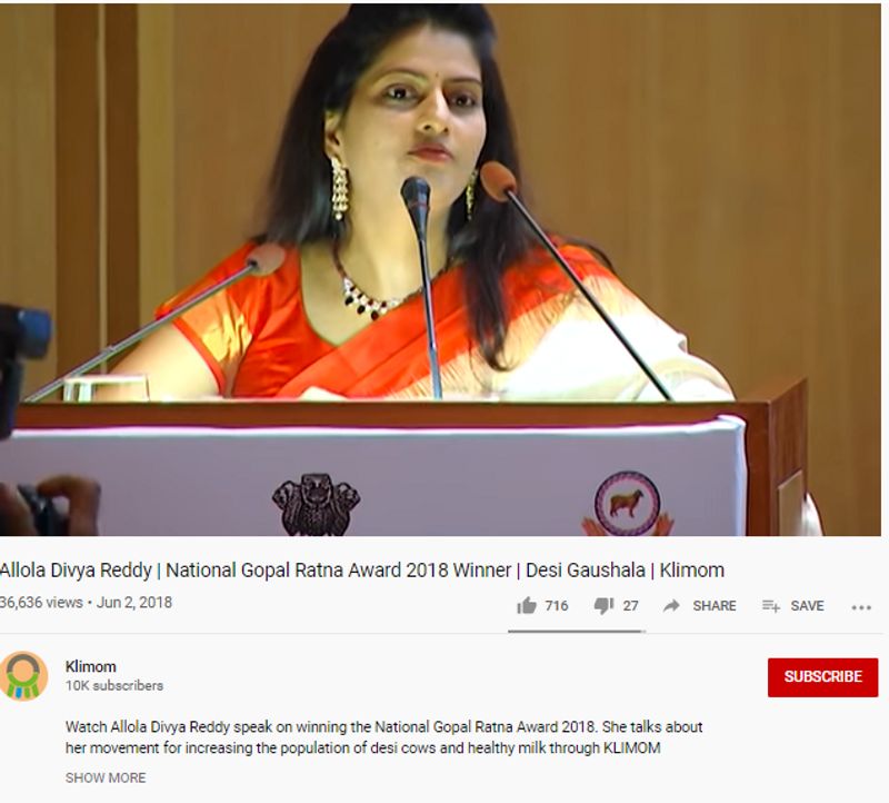 hyderabad victim old video viral with false claim as divya reddy received award know truth kpt