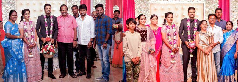 Tamil Stars Attend Comedy Actor Sathish Wedding Reception