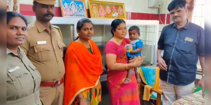7 months old girl baby was found in dustbin