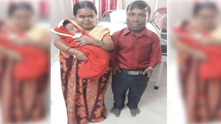 Woman of 3 feet height gave birth to baby, first case in West Bengal kpa Woman of 3 feet height gave birth to baby, first case in West Bengal kpa