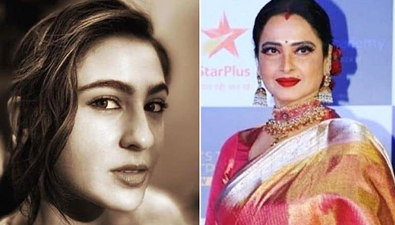 Sara Ali Khan compares herself to Rekha; here's what the actor wrote