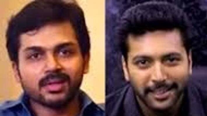 Actors Karthi, Jayam Ravi Travel To Thailand For Ponniyin selvan Shoot Actors Karthi, Jayam Ravi Travel To Thailand For Ponniyin selvan Shoot