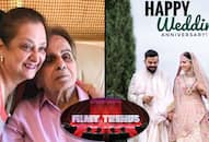 Filmy Trends: From Dilip Kumar's 97th birthday to Anushka Sharma, Virat Kohli's 2nd wedding anniversary