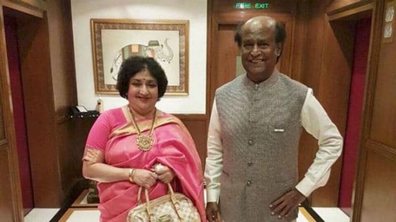 Latha Rangachari, Rajinikanth's wife is 8 years younger than him. The two met when Latha came to interview him for her college magazine. They got married in 1981.