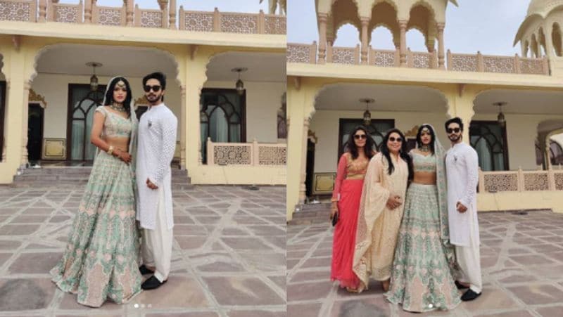 Sonyaa ayodhya is going to get married see Mehandi And Sangeet ceremony photos KPY
