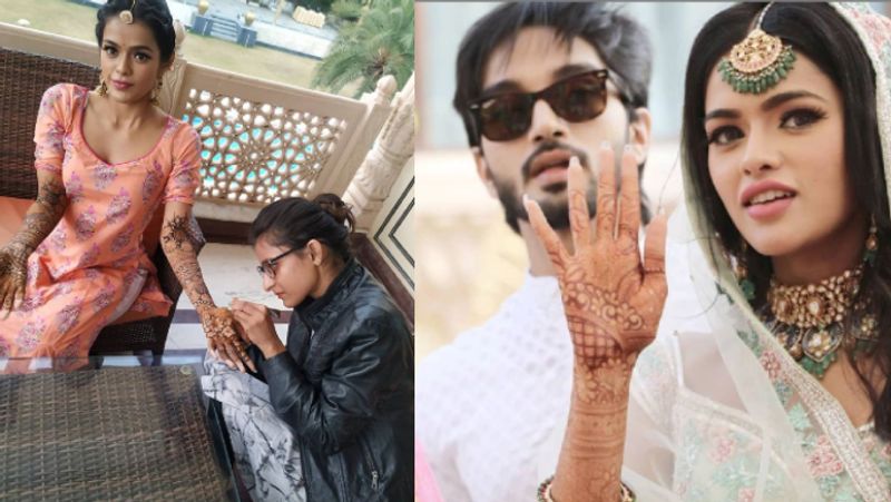Sonyaa ayodhya is going to get married see Mehandi And Sangeet ceremony photos KPY