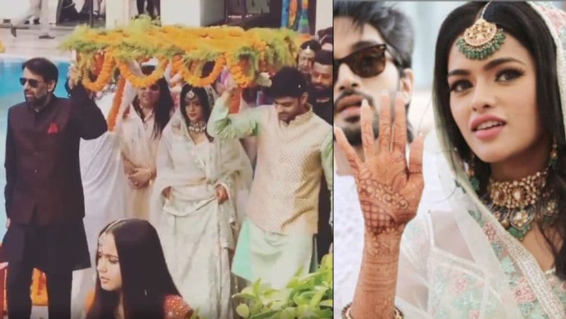 Sonyaa ayodhya is going to get married see Mehandi And Sangeet ceremony photos KPY