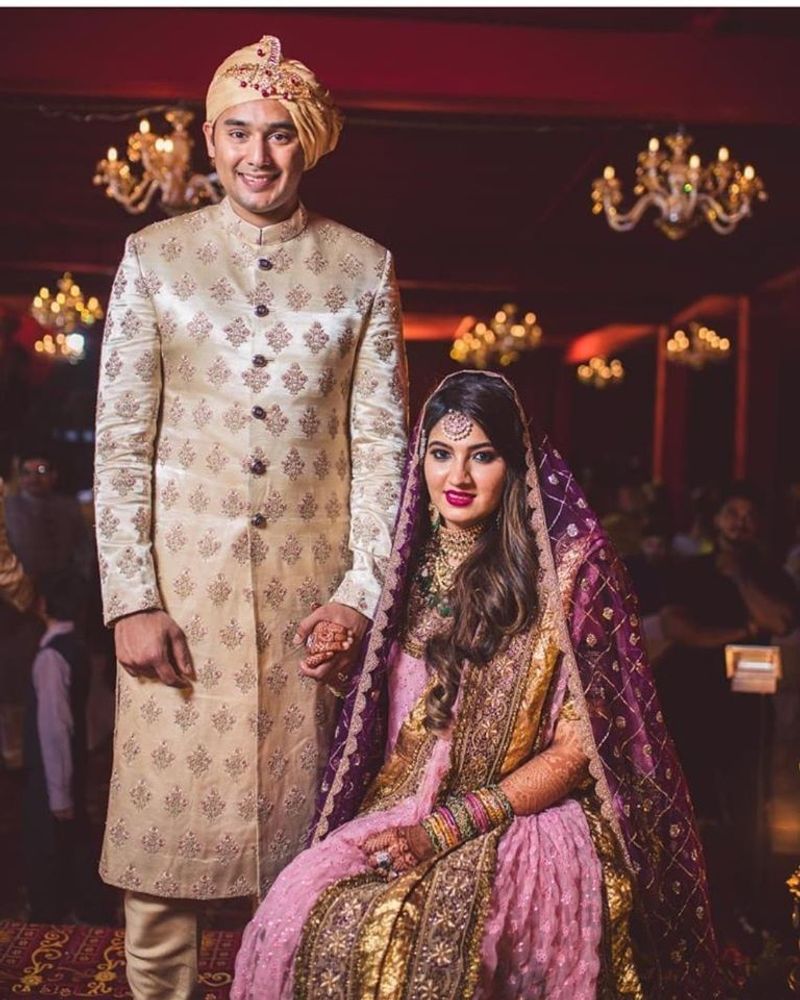 mohammad azharuddin son Asaduddin ties the knot with sania mirza sister anam in Hyderabad