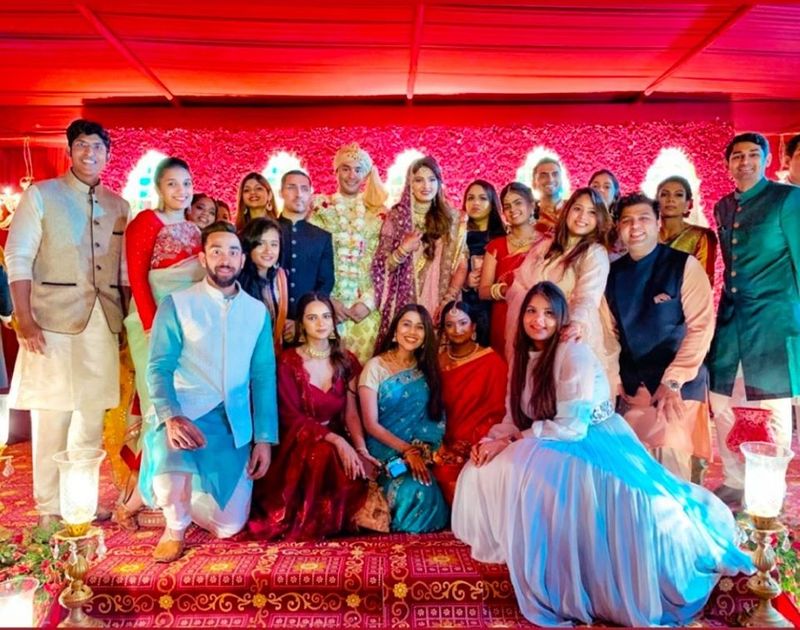 mohammad azharuddin son Asaduddin ties the knot with sania mirza sister anam in Hyderabad