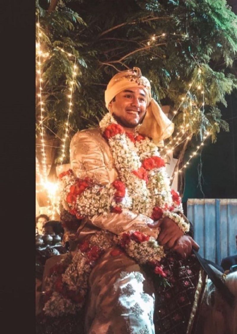 mohammad azharuddin son Asaduddin ties the knot with sania mirza sister anam in Hyderabad
