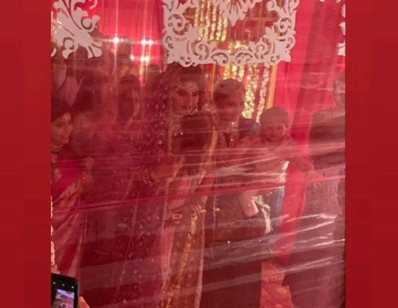sania mirza sister marriage in hyderabad