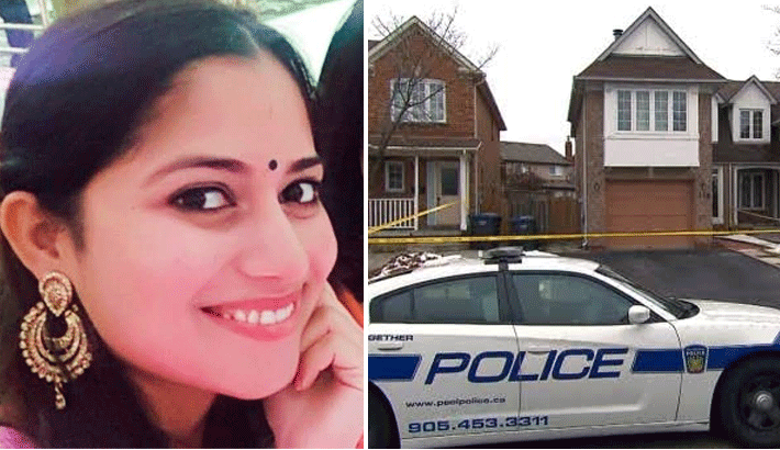 jalandhar woman her male friend found dead in brampton KPR jalandhar woman her male friend found dead in brampton KPR