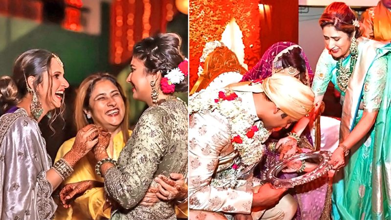 sania mirza sister anam mirza wedding photos KPG