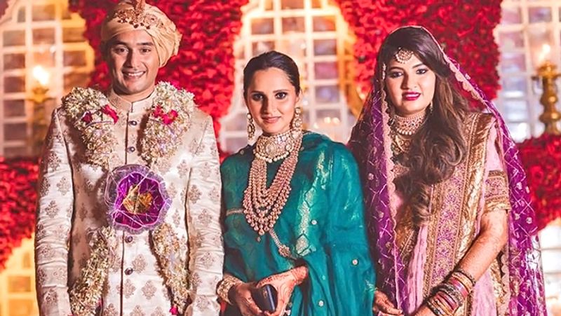 sania mirza sister anam mirza wedding photos KPG