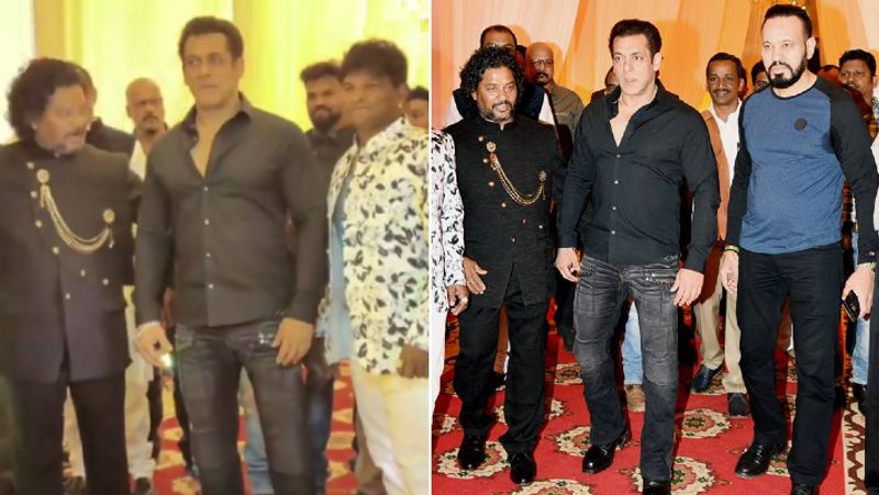 Salman khan And Bollywood tv Stars in Make up Artist sons wedding Reception see photos KPY