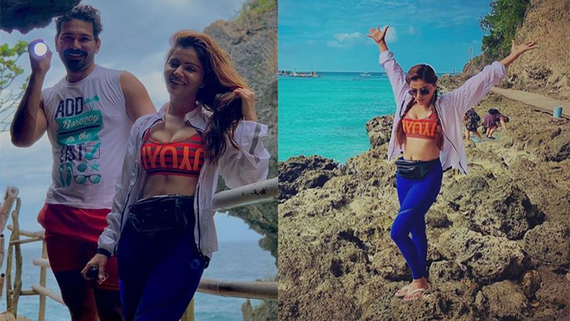 shakti astitva ke ehsaas ki actress rubina dilaik enjoys vacation with husband KPJ