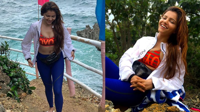 shakti astitva ke ehsaas ki actress rubina dilaik enjoys vacation with husband KPJ
