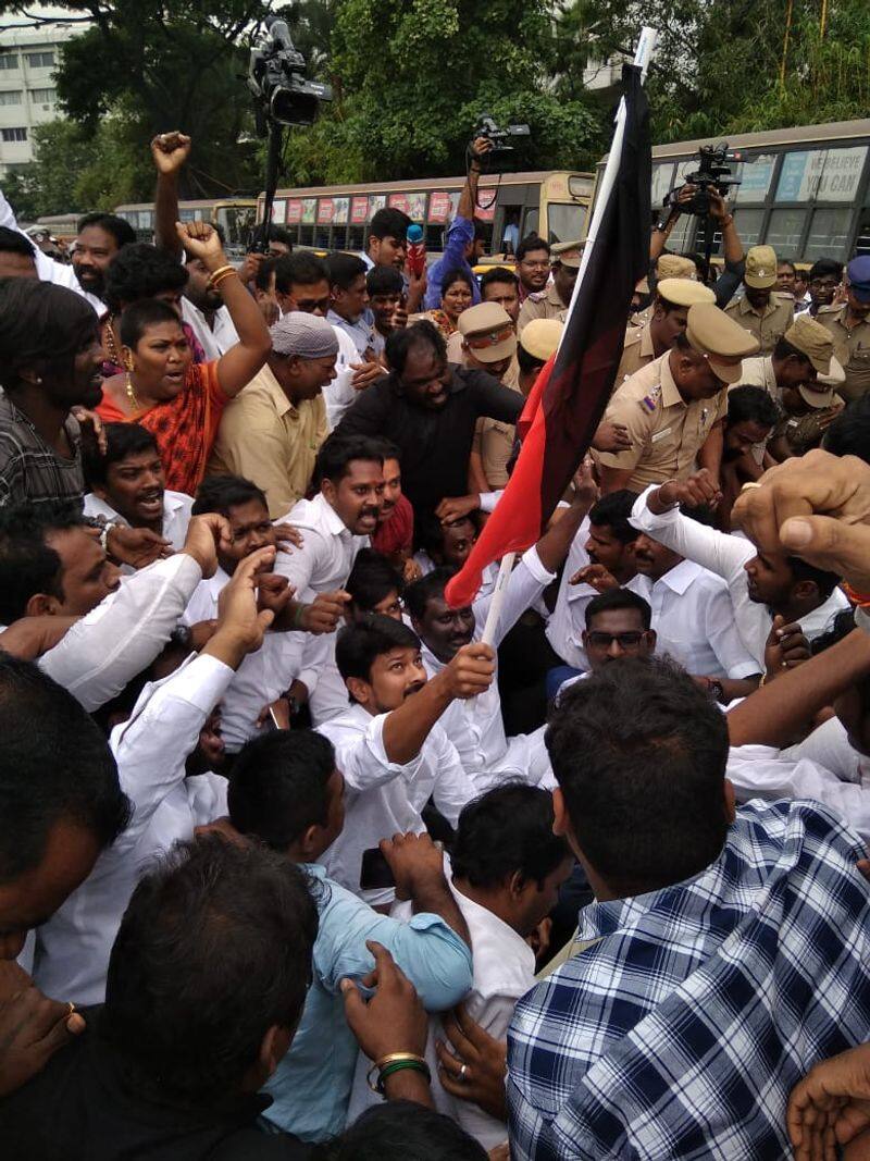 udayanidhi stalins protest against Citizenship Amendment Bill passed by the Rajya Sabha