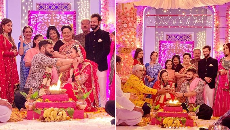 ye hai Mohabbatein Actress Divyanka tripathi Shared Wedding Photos With Karan Patel in Show KPY
