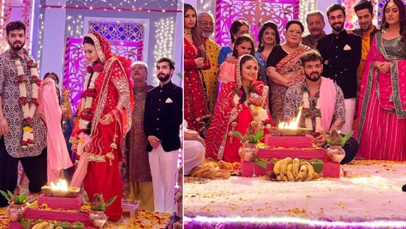 ye hai Mohabbatein Actress Divyanka tripathi Shared Wedding Photos With Karan Patel in Show KPY