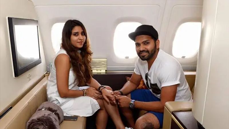 Rohit and Ritika complete 4 years of marriage, hitman wishes wife in special style