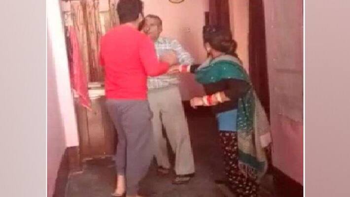 An old man torture case in Ludhiana, Punjab kpa An old man torture case in Ludhiana, Punjab kpa