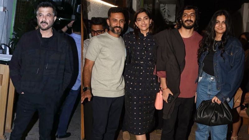 anil kapoor on dinner date with children and son in law KPJ
