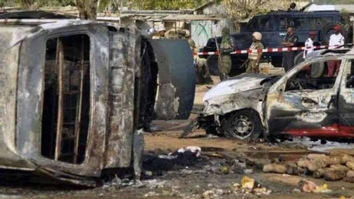 Nigeria road accident...28 burned to death Nigeria road accident...28 burned to death
