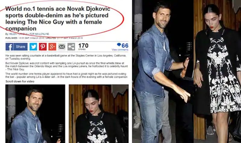 Novak Djokovic: When Deepika Padukone went on a dinner date with ace tennis player Novak Djokovic in 2016, the tabloids and gossip columns went into a frenzy. According to reports, Novak's ex-girlfriend, Natasa Bekvalac had alleged that Novak and Deepika had got quite close.