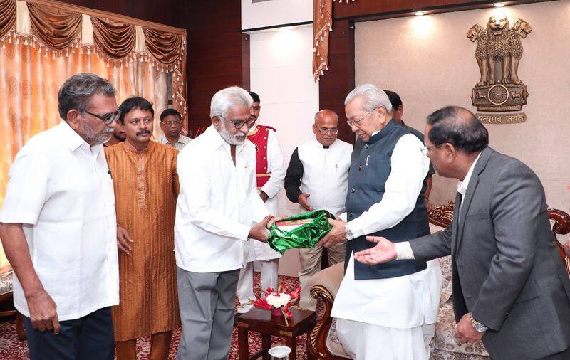 AP Governor  Biswa Bhusan Harichandan Released devotional book