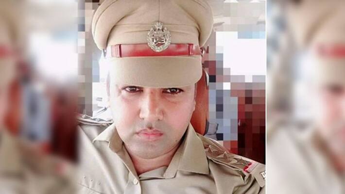 Inspector shot in the leg during practice in Karnal kpa Inspector shot in the leg during practice in Karnal kpa