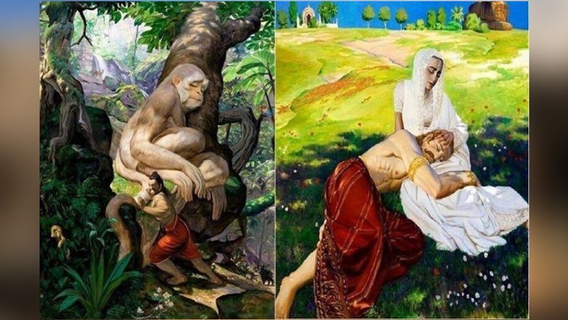 Italian painter draws every incident of Mahabharata in 12 years kph