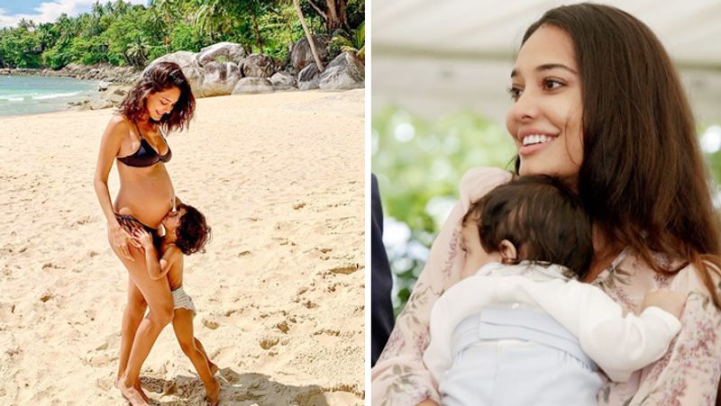 lisa haydon Second time pregnant Shared Baby bump flaunting Photo KPY