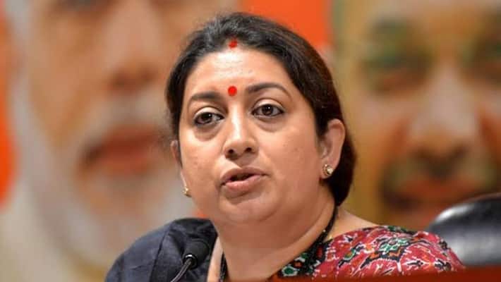 smriti irani raises question on congress kpm smriti irani raises question on congress kpm